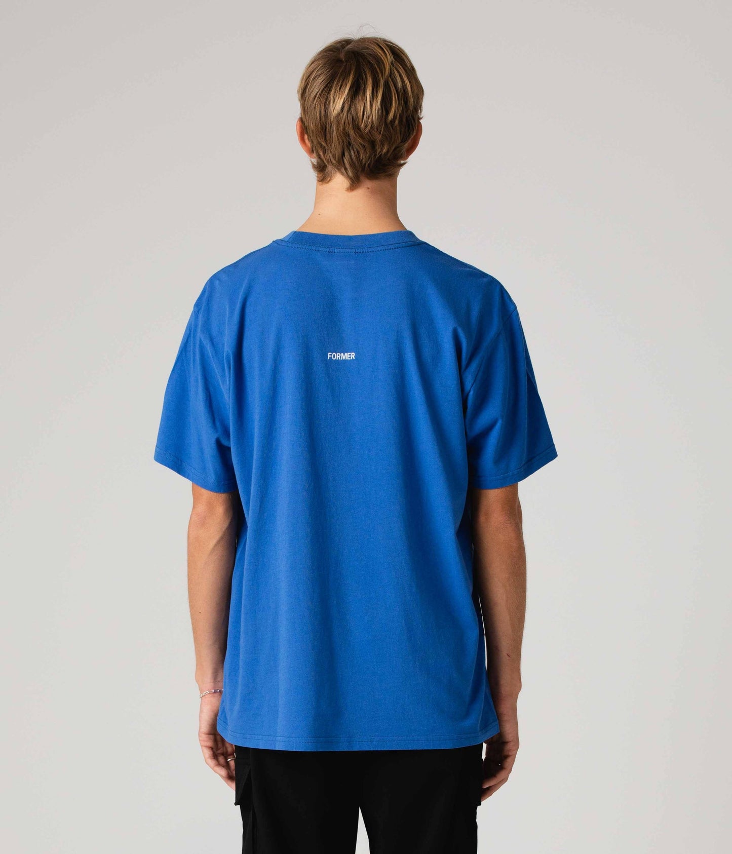 FORMER CRUX T-SHIRT COBALT