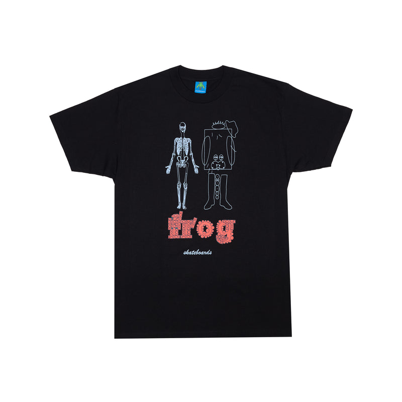 FROG VECTOR WORLD TEE BLACK