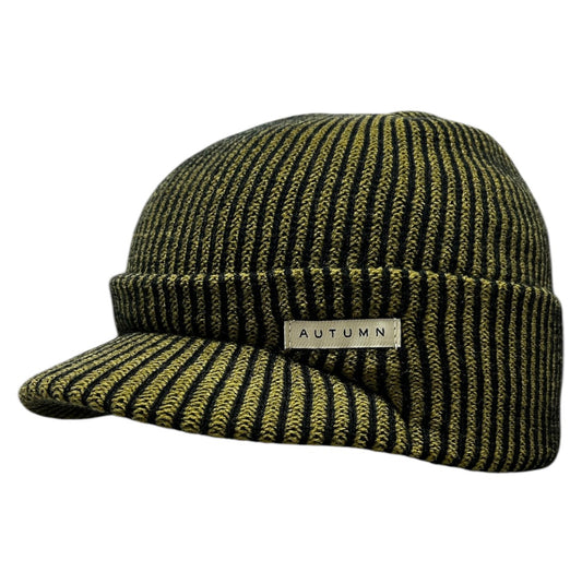 AUTUMN CORD VISOR BEANIE BLACK 2027