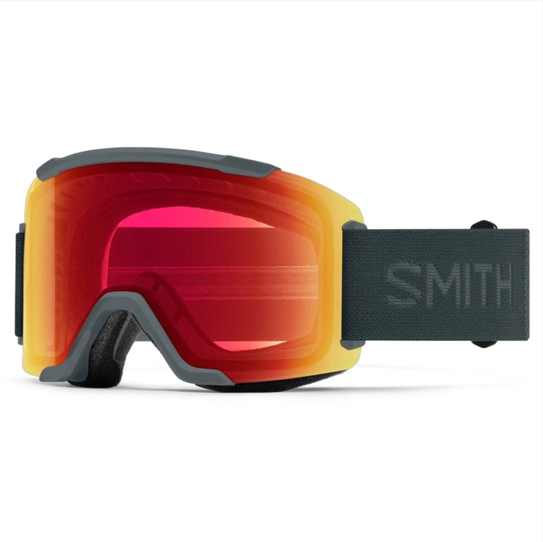 SMITH SQUAD SLATE CHROMA POP EVERYDAY RED MIRROR / CLEAR