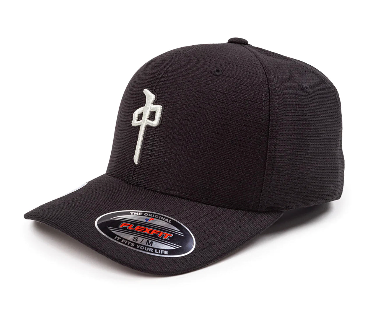 RDS FLEXFIT OG PUFFY BLACK/GREY COOLMAX HAT