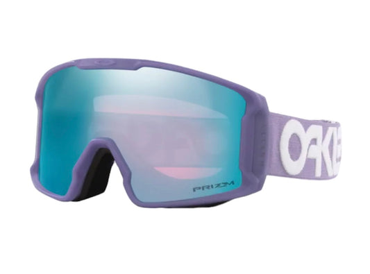 OAKLEY LINE MINER M LILAS AVEC PRIZM SAPPHIRE