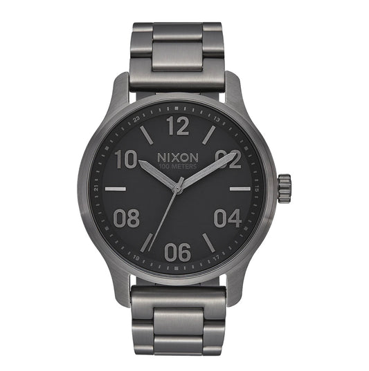 NIXON PATROL WATCH GUNMETAL/BLACK