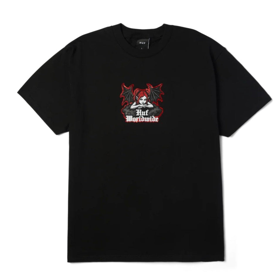 HUF CHAOS SS TEE BLACK