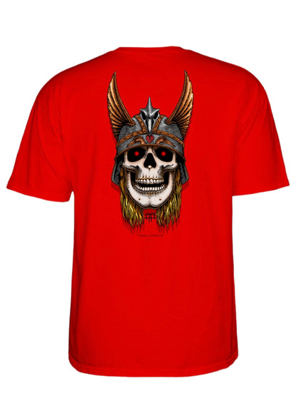 POWELL PERALTA ANDY ANDERSON SKULL TEE RED