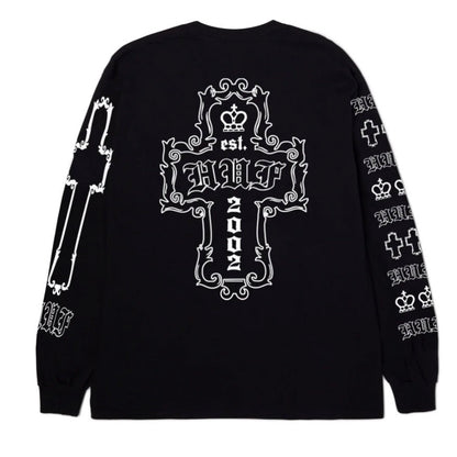 HUF HARD LUXE LS TEE BLACK