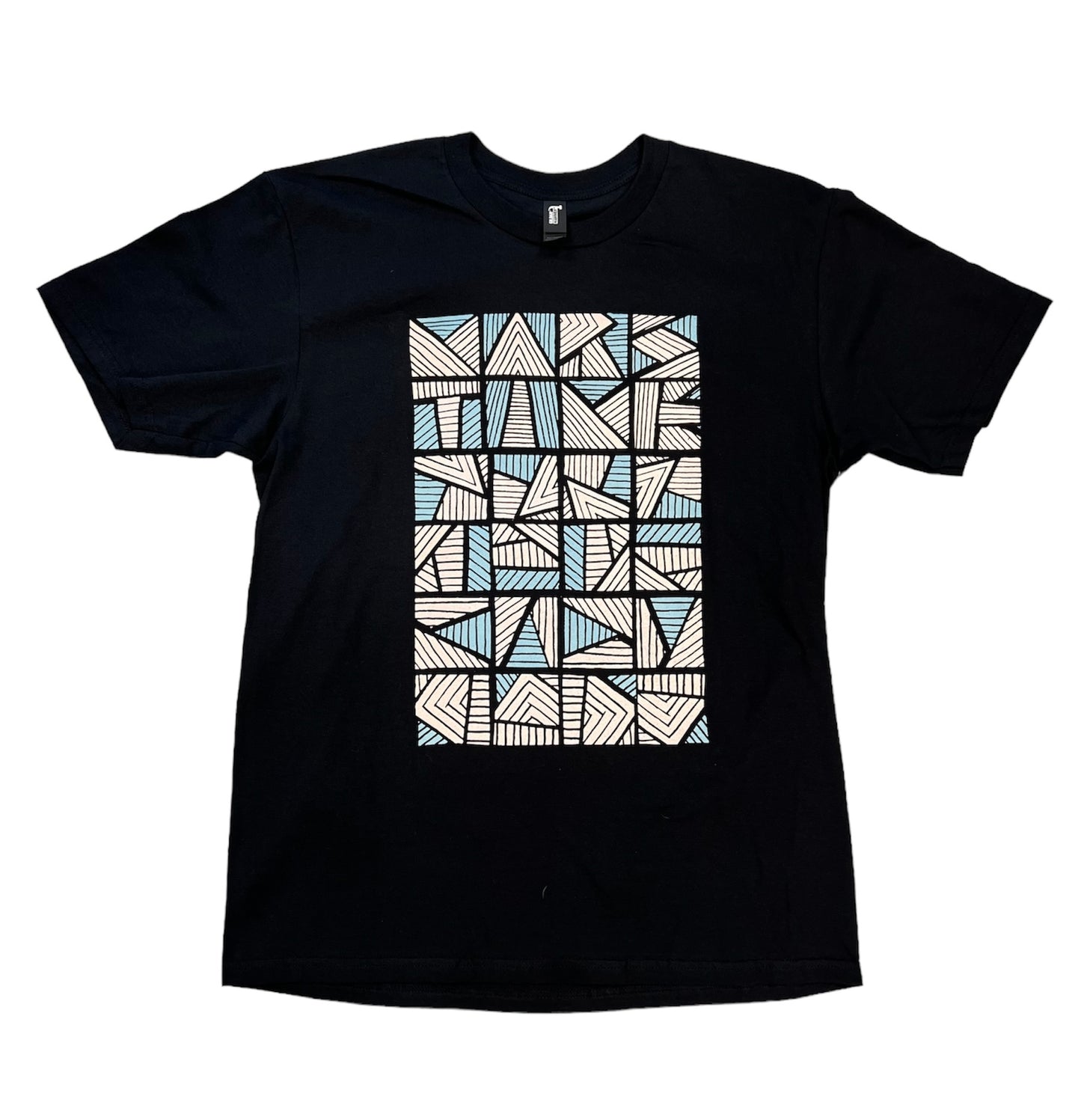 MARS TIME BLOCK TEE BLACK