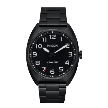 NIXON MULLET STAINLESS STEEL WATCH BLACK/BLACK