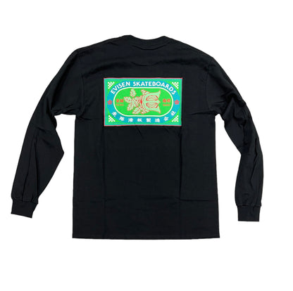 EVISEN HAKKA LOGO LONGSLEEVE BLACK