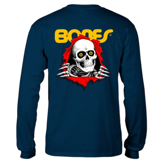 POWELL PERALTA RIPPER LONG SLEEVE NAVY