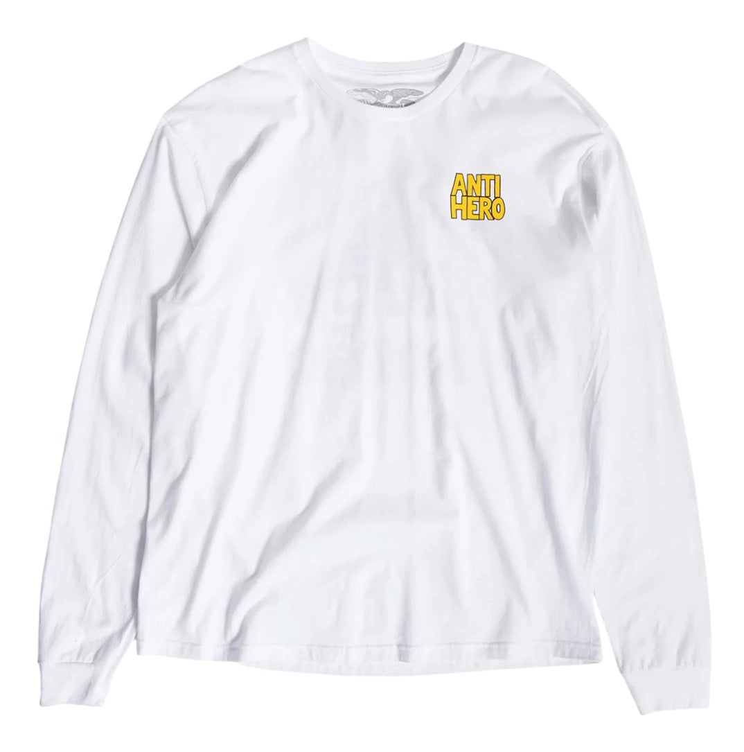 ANTI HERO RANEY FIRST LONGSLEEVE WHITE