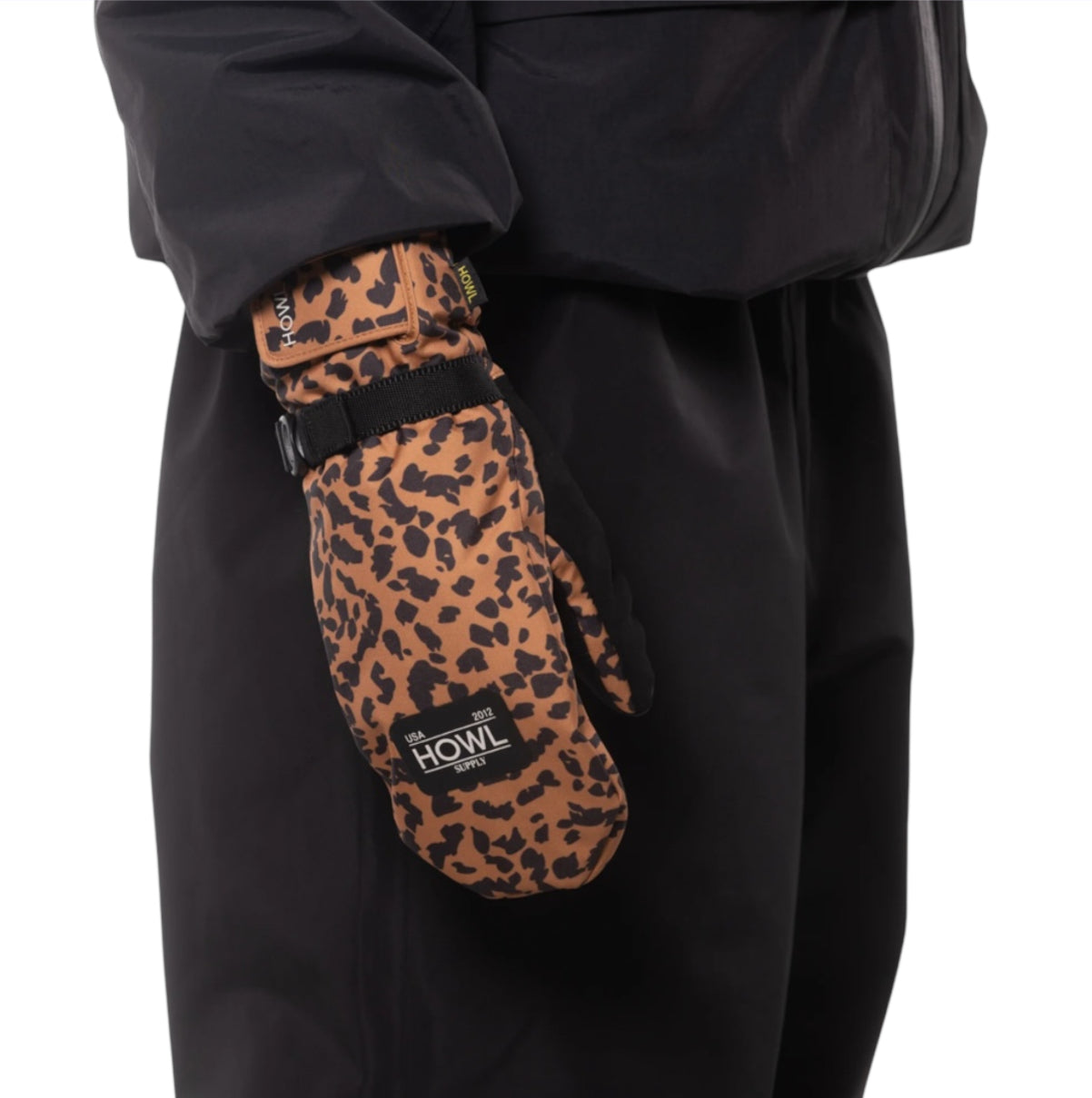 HOWL FAIRBANKS MITT ANIMAL PRINT