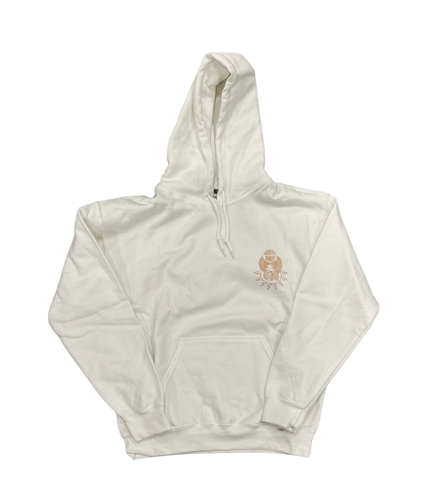 EVISEN NEO ADULTS ONLY HOODIE WHITE