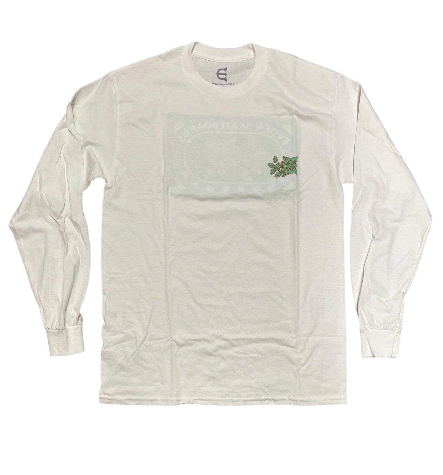 EVISEN HAKKA LOGO LONGSLEEVE WHITE