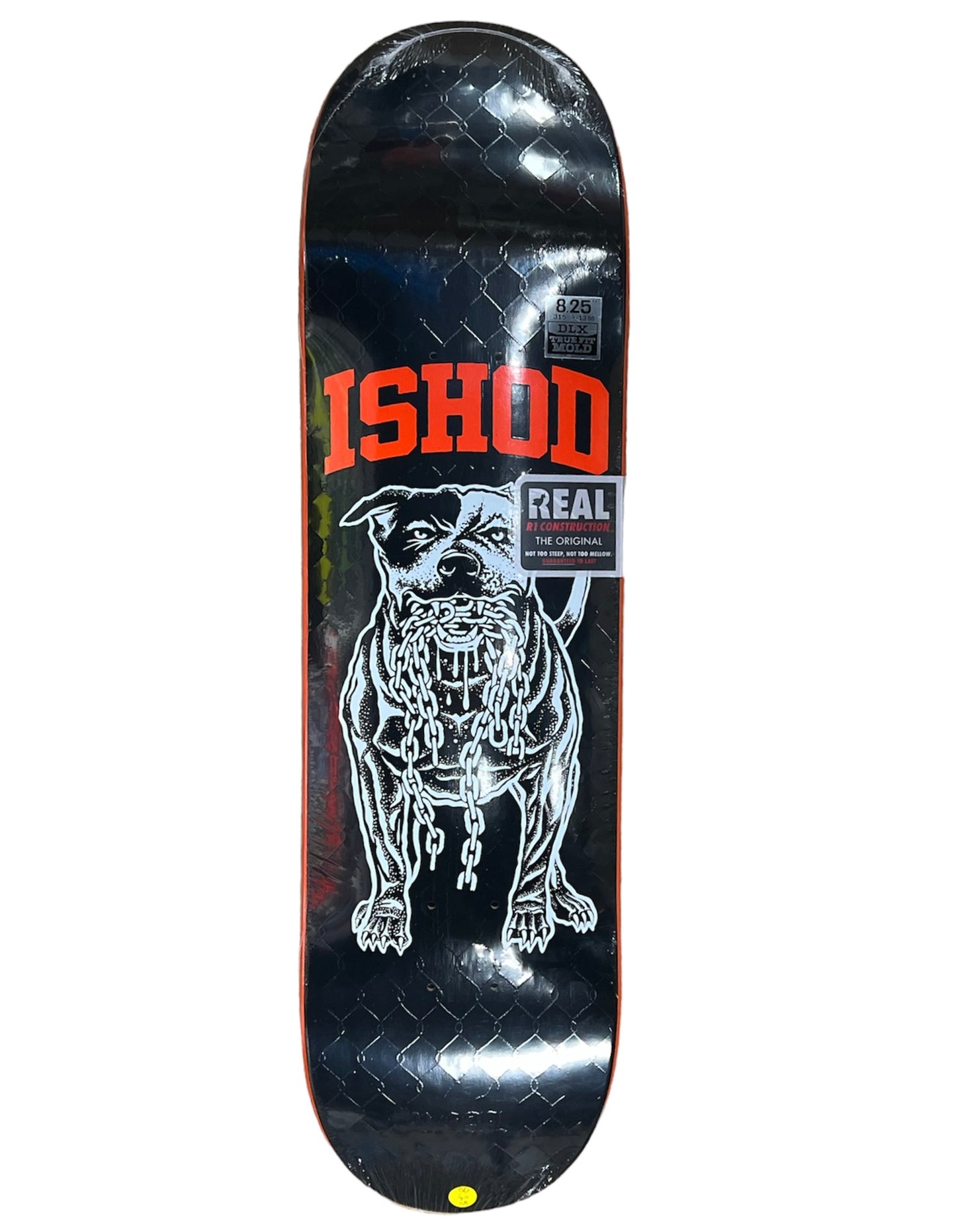 REAL ISHOD LUCKY DOG SKATESHOP JOUR 24 TRUE FIT DECK 8.25