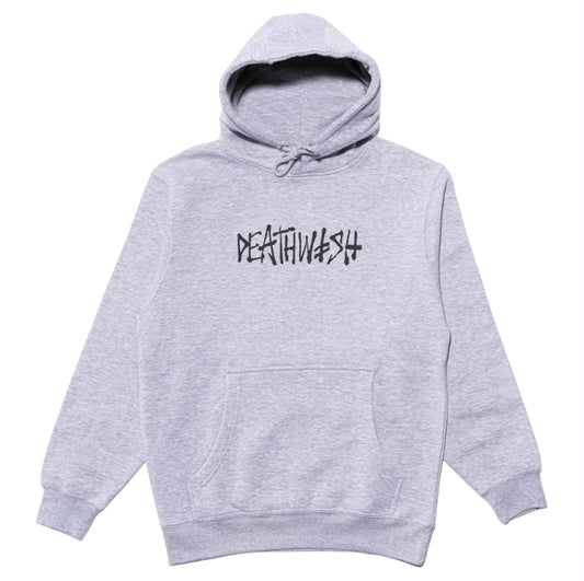 DEATHWISH OG DEATHSPRAY GREY HOODIE