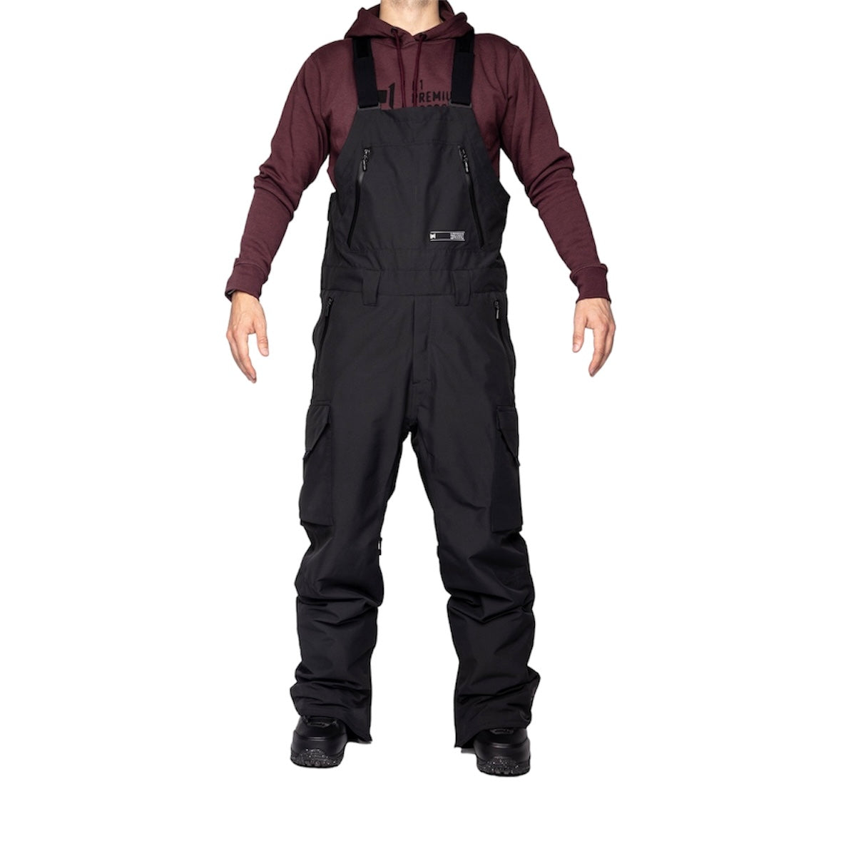 L1 SENTINEL BIB PANT BLACK 2025