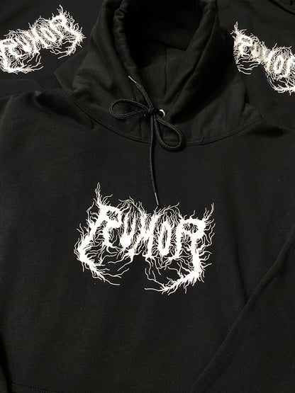 RUMOR BLACK METAL HOODIE BLACK