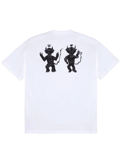 T-SHIRT BLANC PETITS DIABLES POLAR