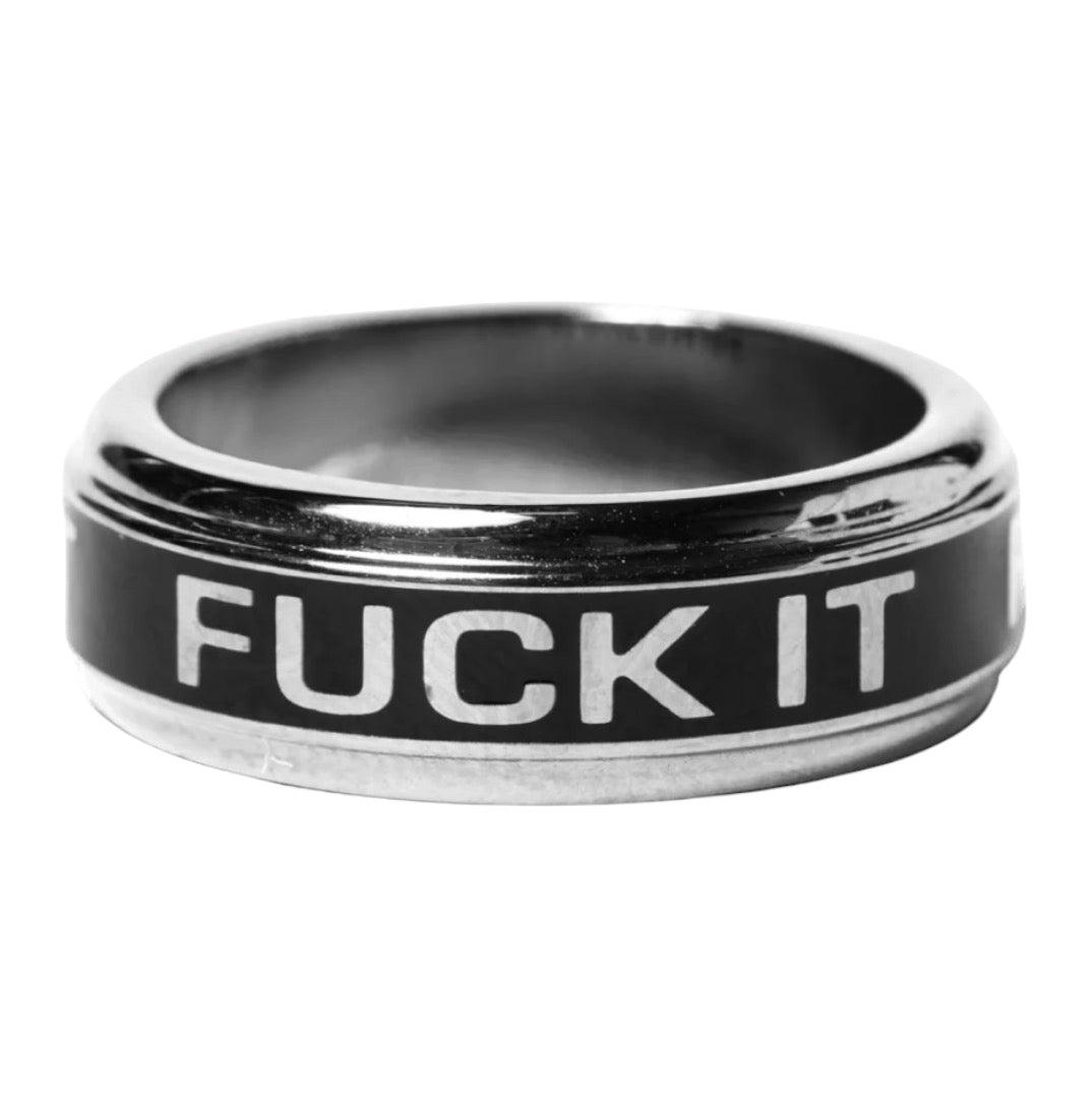 HUF MONO RING SILVER
