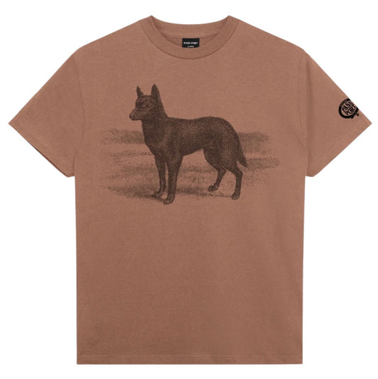 PASSPORT KELPIE TEE DUSTY BROWN