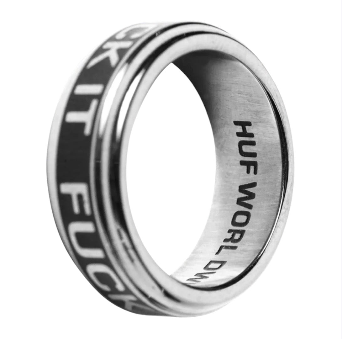 HUF MONO RING SILVER
