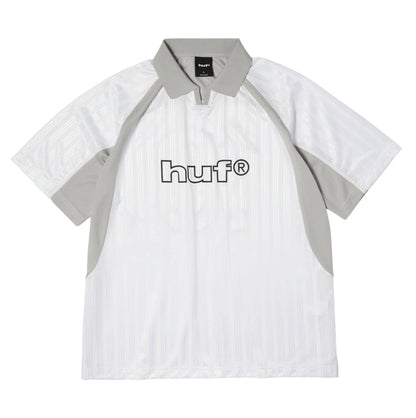 HUF SIDELINE SOCCER JERSEY WHITE