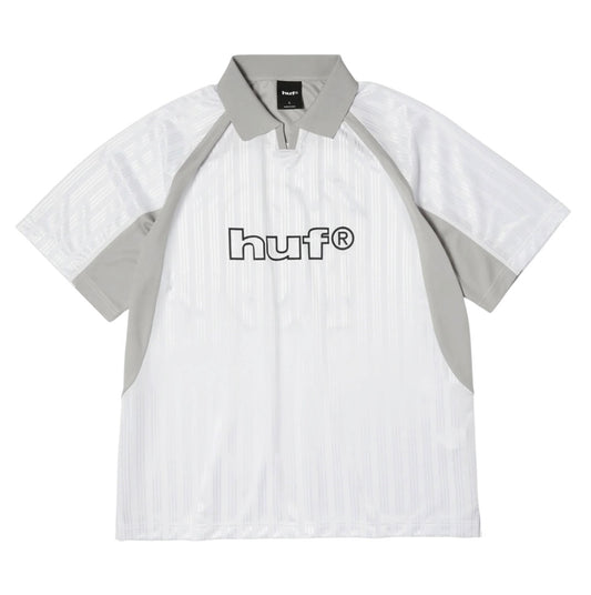 HUF SIDELINE SOCCER JERSEY WHITE