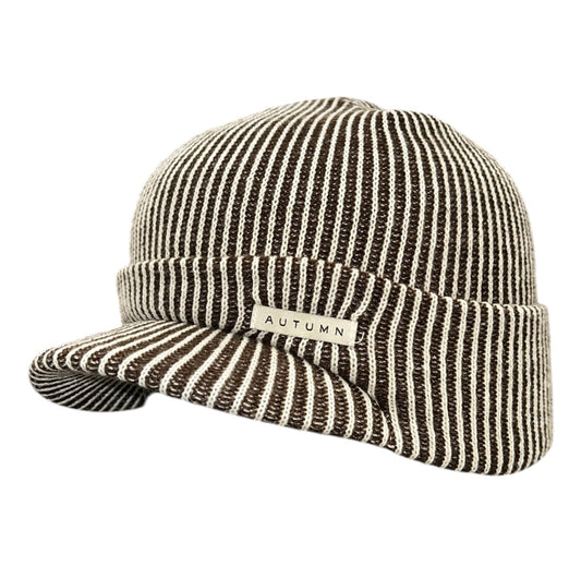 AUTUMN CORD VISOR BEANIE SHELL 2027