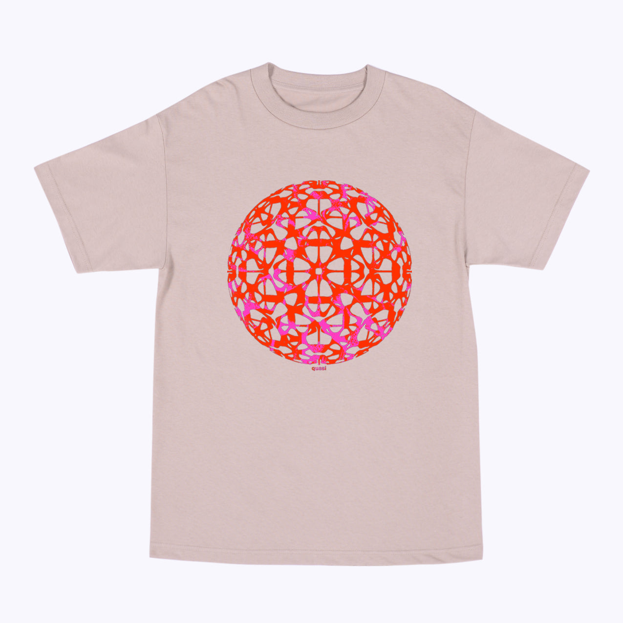 QUASI GLOBE TEE SABLE