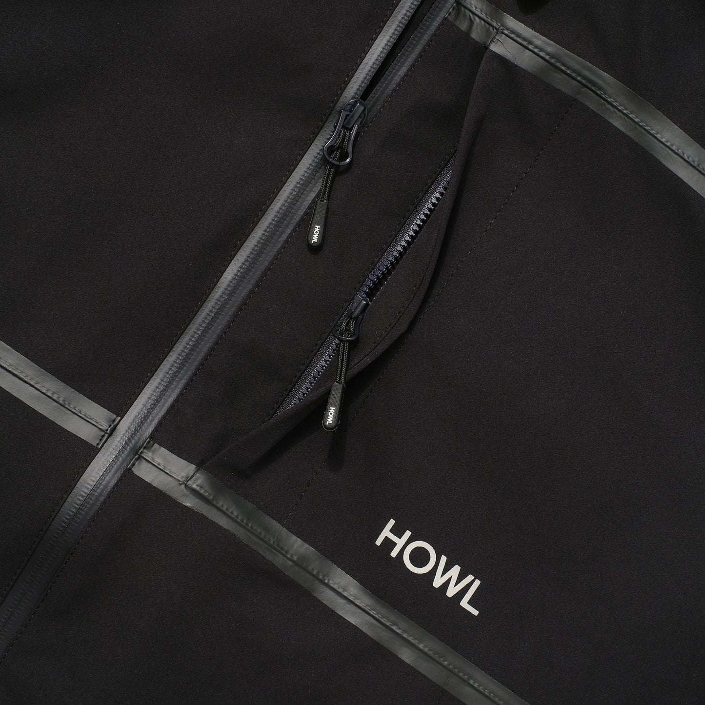 HOWL TAPED JACKET BLACK 2025