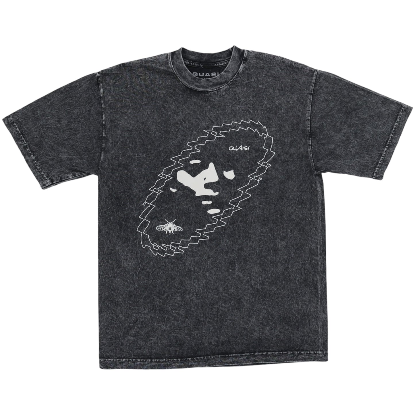 QUASI ORBITAL TEE BLACK