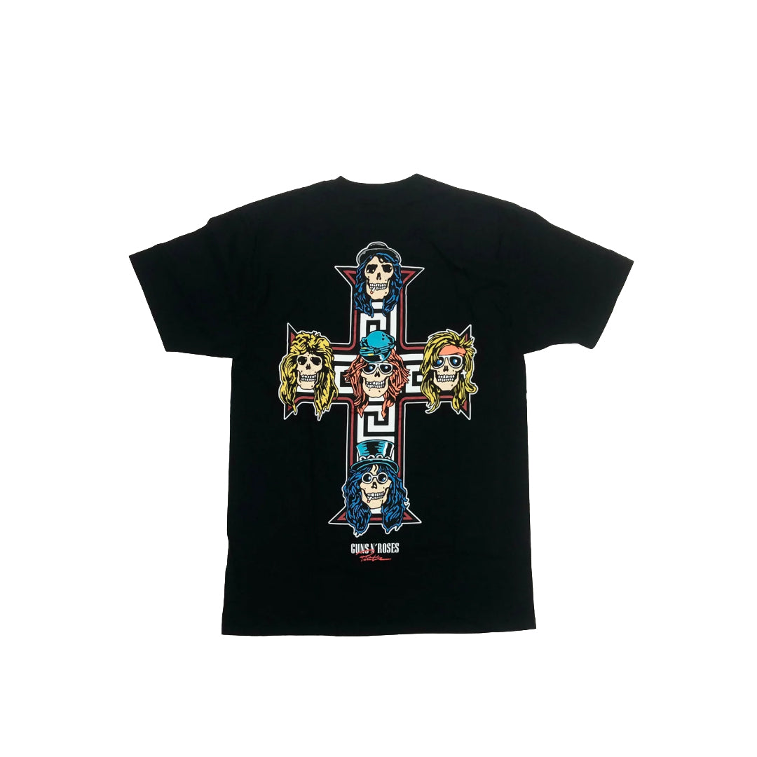 PRIMITIVE CROSS TEE BLACK