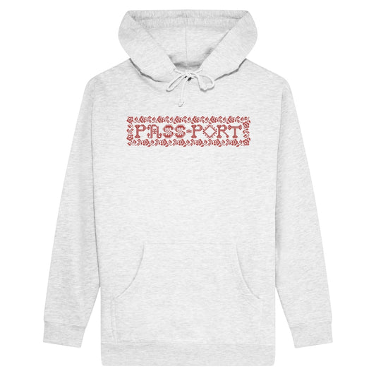 PASSPORT ROSARY WHITE MARLE HOODIE