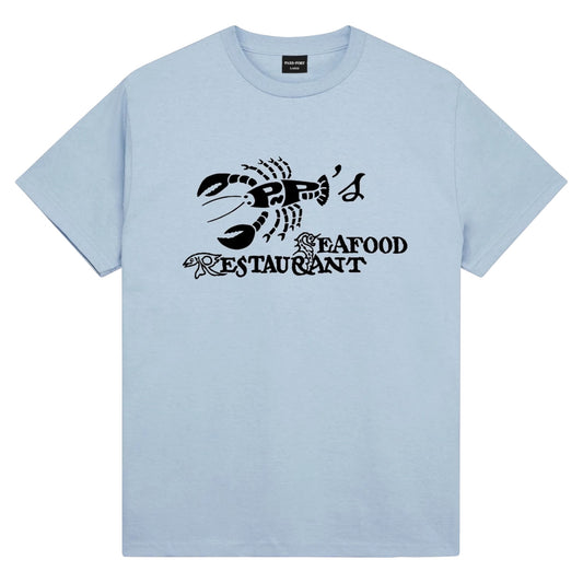 PASSPORT SEAFOOD STAFF TEE STONEWASH BLUE