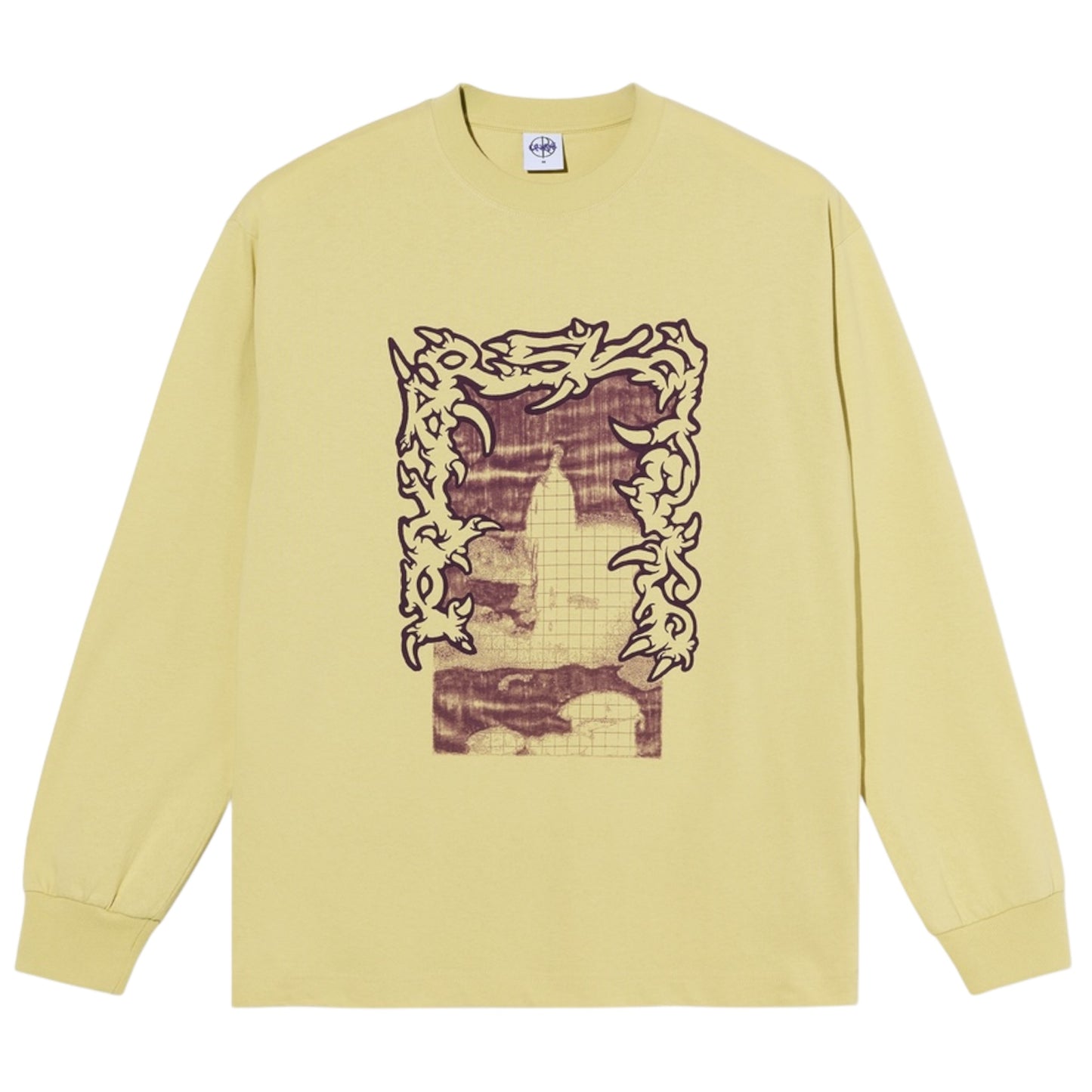 POLAR PASSING RESEMBLANCE LONG SLEEVE TEE MIGNONETTE