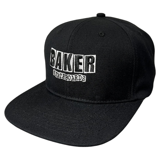 BAKER CLASSIC LOGO SNAPBACK BLACK HAT