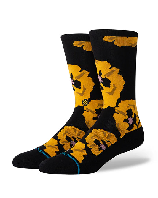 STANCE POPPYLAND CREW SOCK BLACK