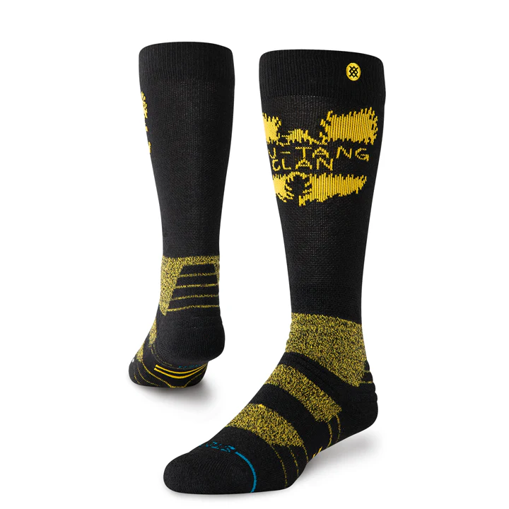 STANCE WU TANG SHAOLIN SLUMS WOOL SNOW SOCKS BLACK