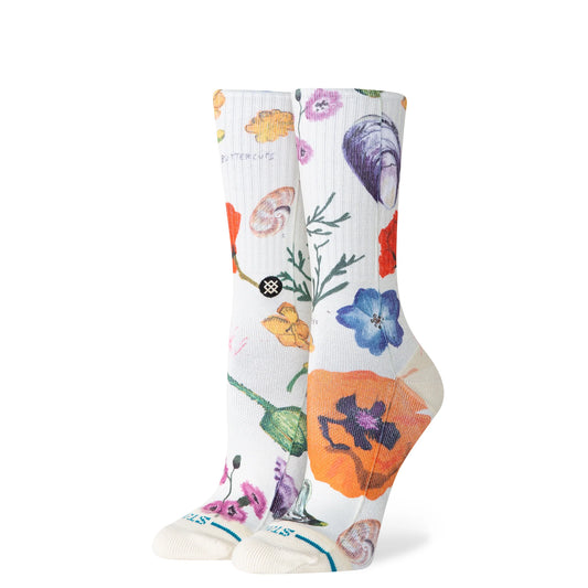 STANCE WOMENS WO CALIFORNIA NATIVE CREW SOCK CANVAS