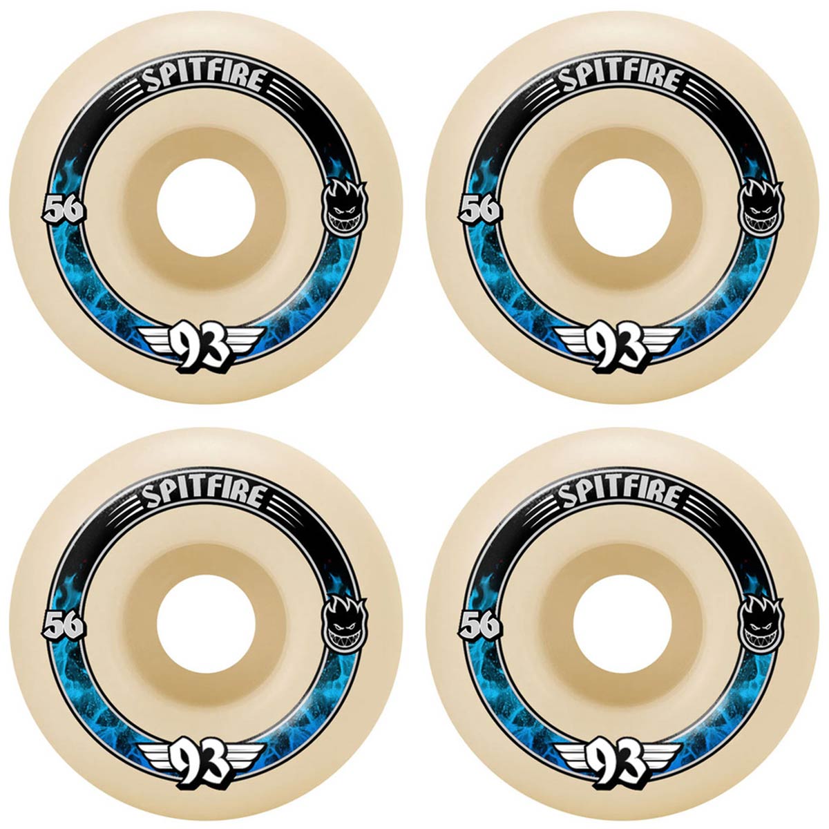 SPITFIRE F4 SOFT SLIDERS 93A RADIAL WHEEL 56MM