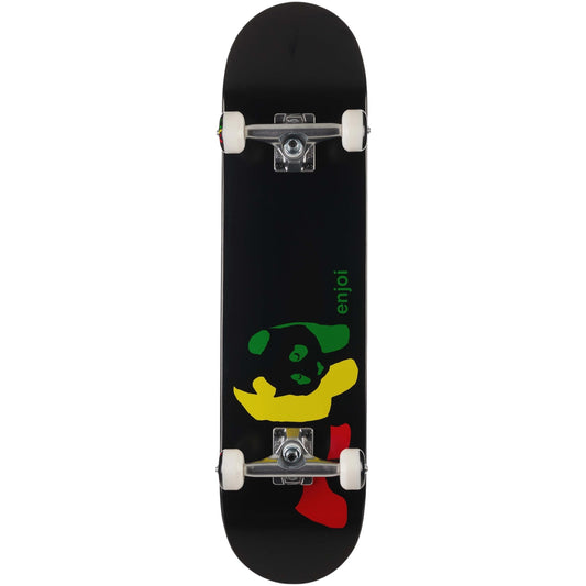 ENJOI RASTA PANDA BLACK COMPLETE 7.75