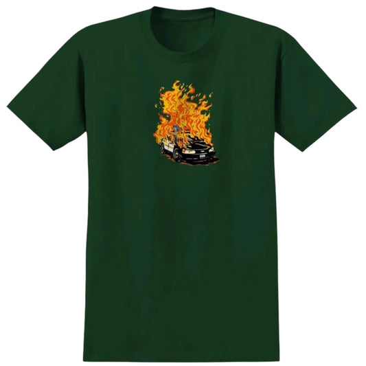 REAL PIG ROAST FOREST GREEN TEE