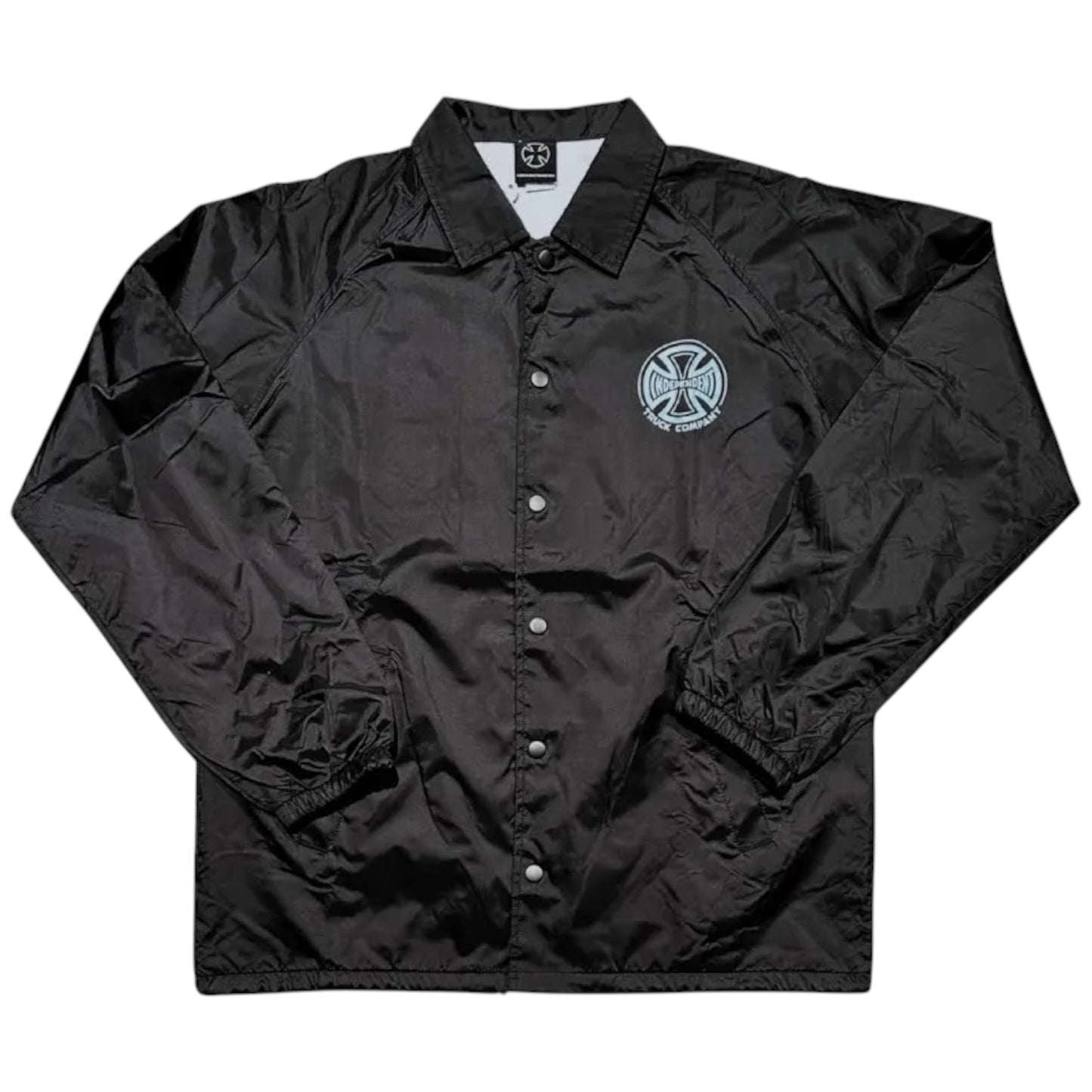 INDEPENDENT LEGACY COACH WINDBREAKER JACKET BLACK