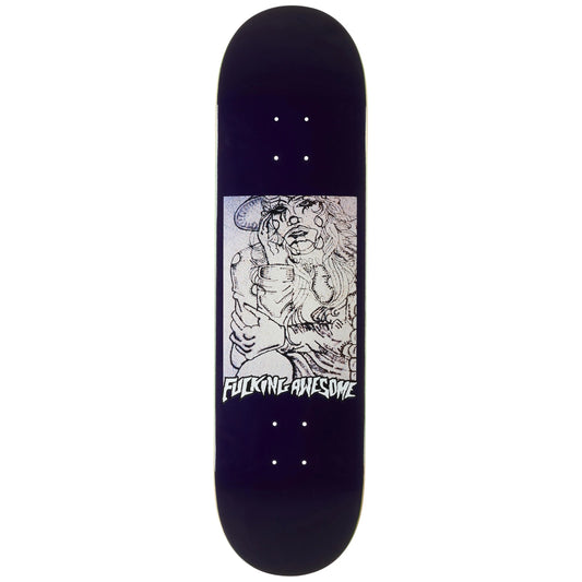 FUCKING AWESOME LOUIE LOPEZ MURAL TWIN TAIL DECK 8.38