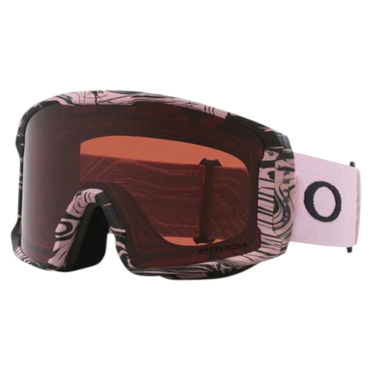 OAKLEY LINE MINER L TOADSTOOL SWIRL GOGGLES PRIZM SNOW GARNET