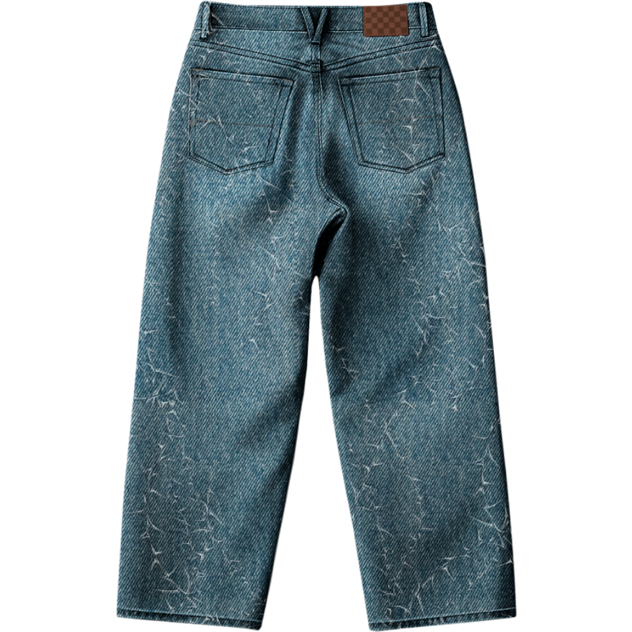 VANS CHECK 5 BAGGY DENIM PANT VINTAGE INDIGO