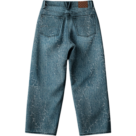 VANS CHECK 5 BAGGY DENIM PANT VINTAGE INDIGO
