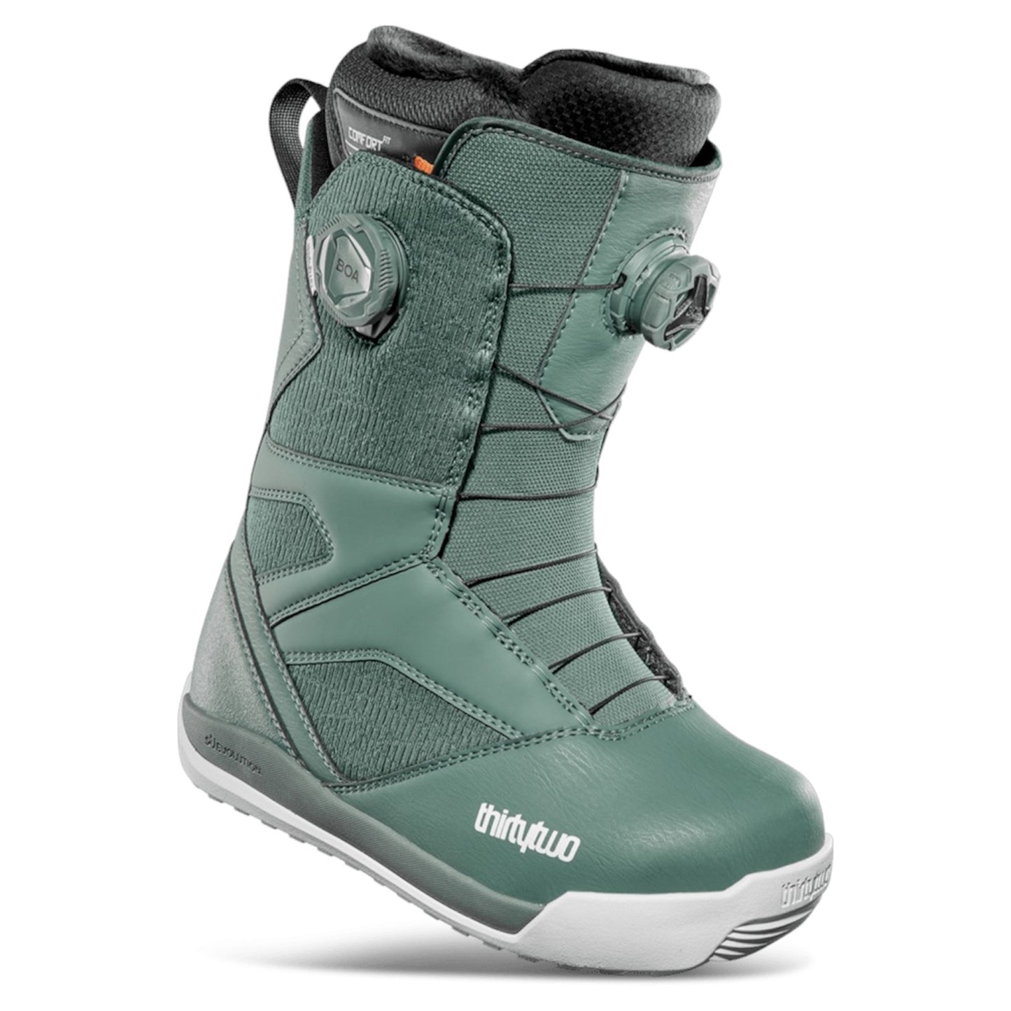 THIRTYTWO WOMENS STW DOUBLE BOA BOOT GREEN 2025