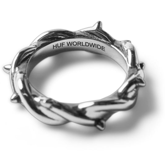 HUF THORN RING SILVER